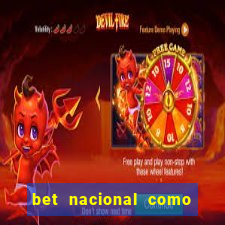 bet nacional como excluir conta